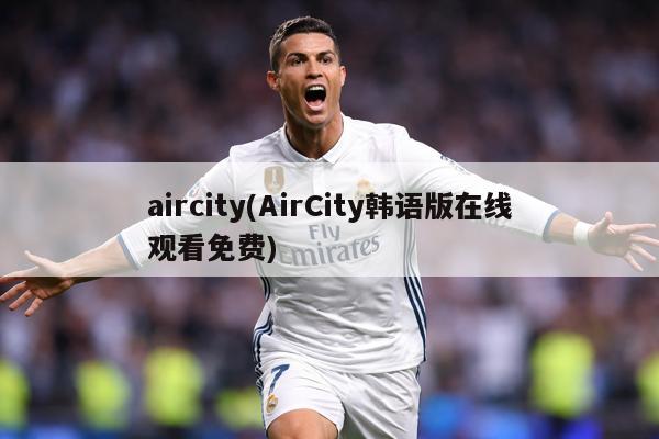 aircity(AirCity韩语版在线观看免费)